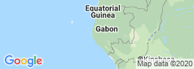 Ogooué Maritime map